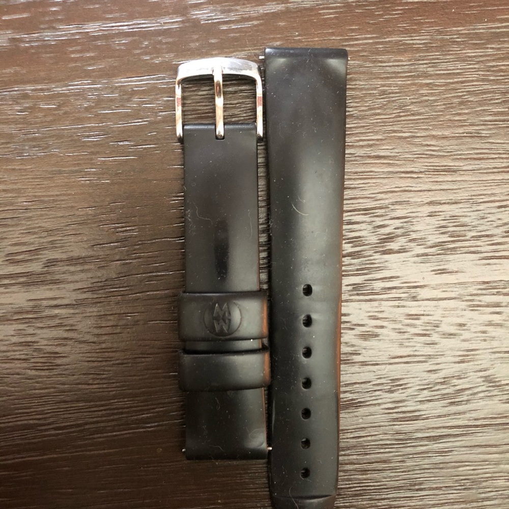 Michele Silicon Black Band